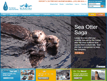 Tablet Screenshot of marinemammalcenter.org